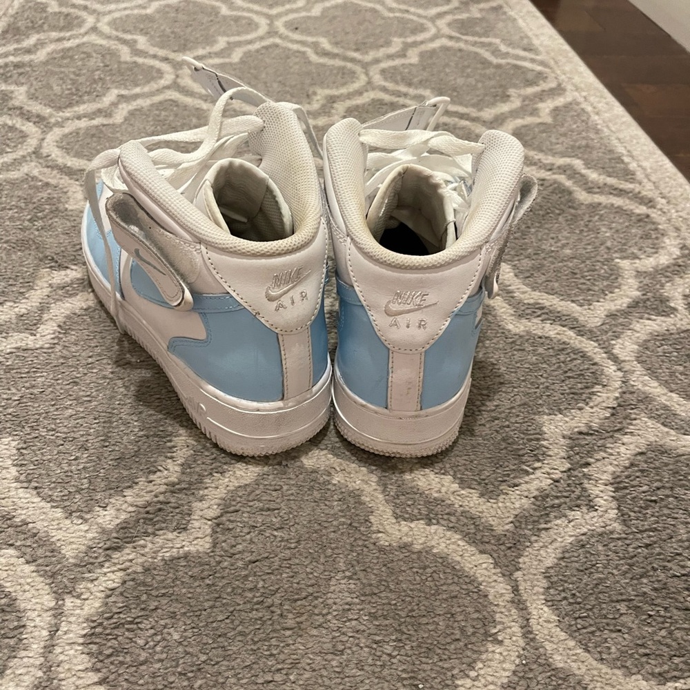 Custom Nike Air Force High Tops - Picture 4 of 4